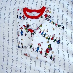 Boys size 14 Dr. Seuss Christmas Pajamas